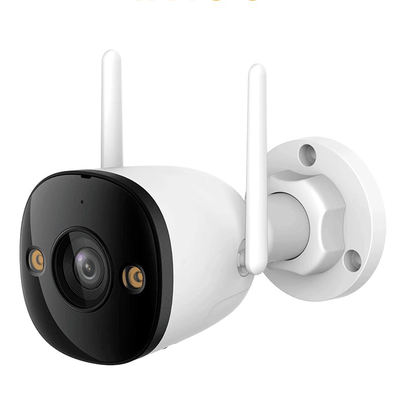 Imou Bullet 2e 3mp (ipck3dn3h0wf)  Cámara Ip Bullet Wifi De 3mp Cuenta Con Micrófono Integrado 102° De Visión H.265 Lente De 2.8