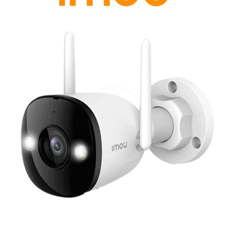 Imou Bullet 2e 5mp (ipck3dn5h0wf)  Cámara Ip Bullet Wifi De 5mp Tiene Micrófono Integrado 102° De Visión H.265 Lente De 2.8mm De