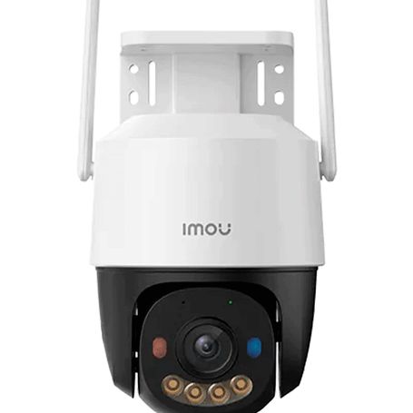 Imou Cruiser Sc 3mp (ipck7fn3h0we)  Cámara Ip Pt De 3 Megapixeles/ Wifi/ Full Color/disuasión Activa Luces Rojoazul/ Audio 2 Via