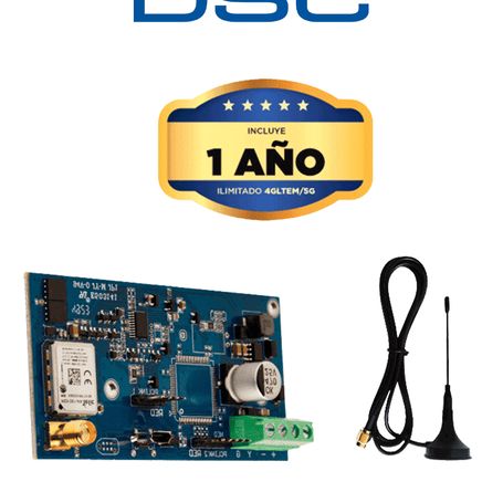 Dsc Le4050m  Comunicador Celular Dsc Conecct Dual Sim 5g/lte Compatible Con Powerseries Y Power Series Neo