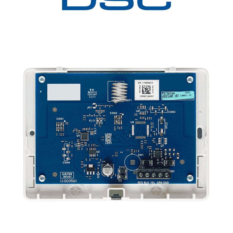 Dsc Hsm2164  Módulo Receptor Power Series Neo Para Recepción De Dispositivos 433 Mhz