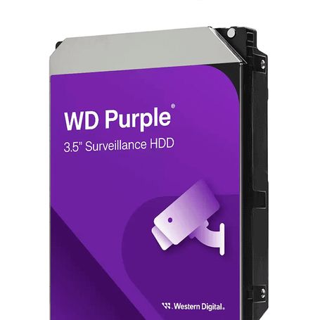 Western Digital Wd102purp   Disco Duro De 10tb Purple Pro/ Especial Para Videovigilancia Con Ia/ Tecnologia Ia Allframe/ Interfa