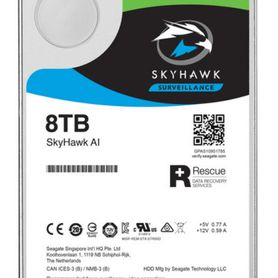 seagate st8000ve001  disco duro de 8 tb skyhawk 7200 rpm sata3 6gbs 64 mb recomendado para videovigilancia64055