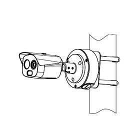 dahua dhitpcbf1241b7f8dws2 mini cámara tipo bala ip térmica de 4mp con ia detección de calor clasificación de personasvehiculos