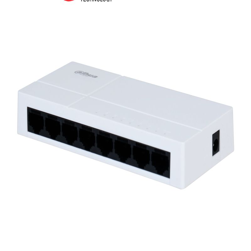 Dahua Dhpfs30088gtlv2  Switch Para Escritorio 8 Puertos/ Gigabit Ethernet/ 10/100/1000/ Diseno Compacto/ Capa 2/ Switching 16 Gb