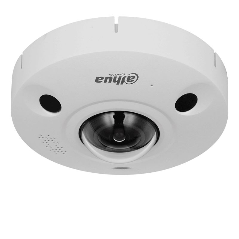 Dahua  Dhipcebw8842pas Cámara Ip Fisheye 8 Mp Wizmind/ Ir 10 Mts/ 1.8mm/ Mapa De Calor/ Conteo De Personas/ H.265 / Es Alarma Y 