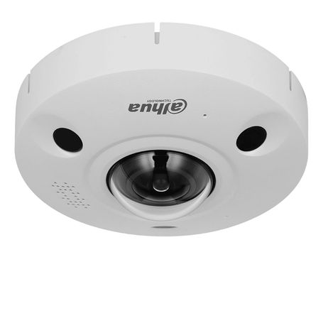 Dahua  Dhipcebw8842pas Cámara Ip Fisheye 8 Mp Wizmind/ Ir 10 Mts/ 1.8mm/ Mapa De Calor/ Conteo De Personas/ H.265 / Es Alarma Y 