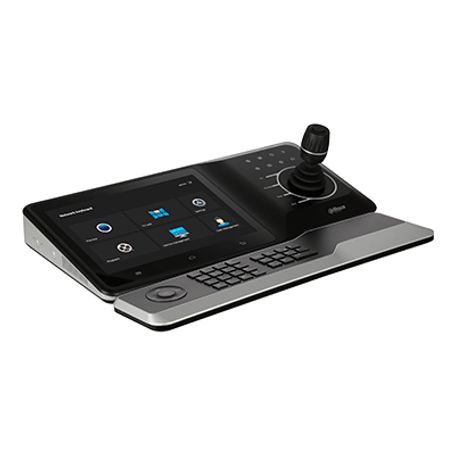 Dahua  Dhinkb5200f  Teclado Controlador De Red Hd/ Control De Ptzs Dvrs Nvrs E Ipc/ 4 Salidas Hdmi/ Soporta Función De Videowall