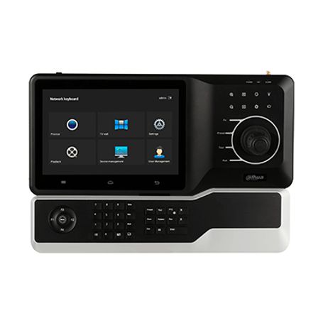 Dahua  Dhinkb5200f  Teclado Controlador De Red Hd/ Control De Ptzs Dvrs Nvrs E Ipc/ 4 Salidas Hdmi/ Soporta Función De Videowall