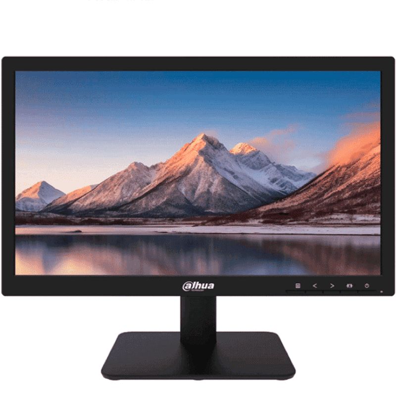 Dahua Dhilm19l200n  Monitor Led De 19 Pulgadas Ofrece Calidad Full Hd Y Un Rendimiento Constante 24/7. Con Entrada Hdmi Y Vga Ti