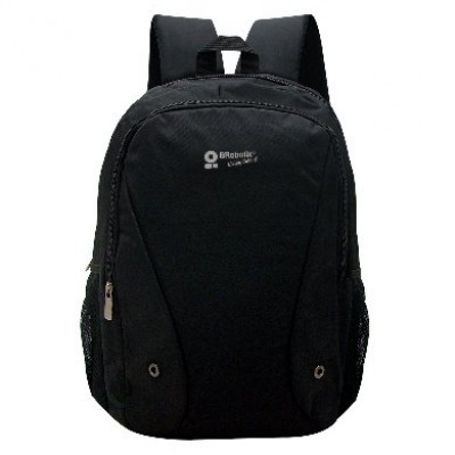 Mochila Sport c/Puerto USB  15.6 Pulgadas Backpack negra BROBOTIX 185001 TL1 