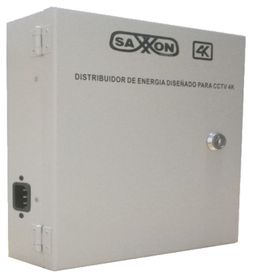 saxxon psu1220d16h fuente de poder profesional de 11 a 15 vcd 20 amperes para 16 camaras hasta 4k 125 amperes por canal protecc