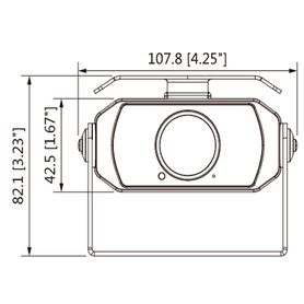 dahua dhipchmw3230m  camara ip para monitoreo de conductor de 2 megapixeles lente de 6mm ir de 5m especial para uso con nvr mov