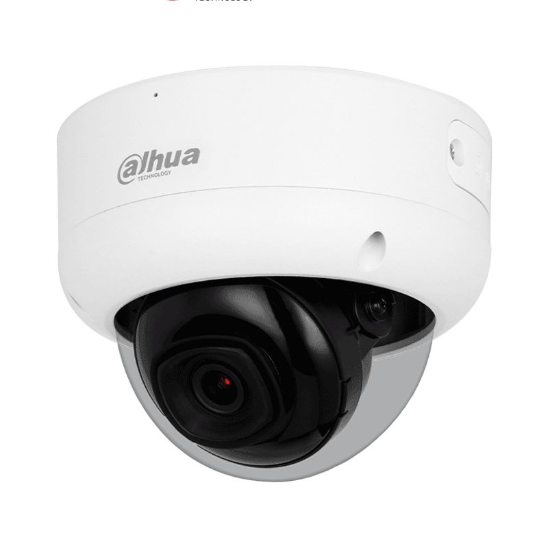 Dahua Ipchdbw3241eass2  Cámara Ip Domo Antivandálica De 2 Mp Con Lente De 2.8 Mm Y 107° De Visión. Cuenta Con Wizsense Ir De 50 