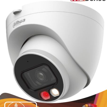 Dahua Ipchdw2249tsil  Cámara Ip Domo De 2 Megapixeles/ Con Iluminador Dual Inteligentefull Color/ Wizsense/ Lente De 2.8mm/ 107 