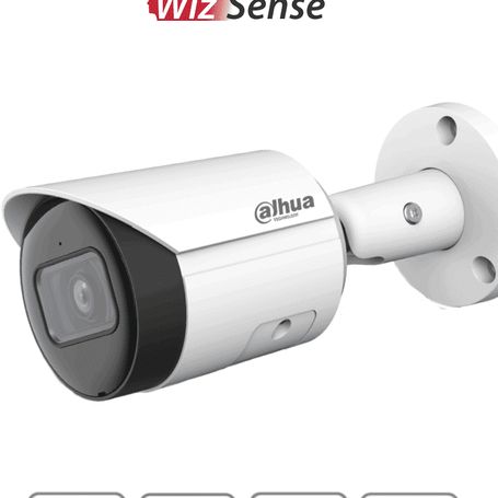 Dahua Ipchfw2541es S2 Camara Ip Bullet De 5 Megapixeles/ Wizsense/ Lente De 2.8mm/ 97 Grados De Apertura/ Ir De 30 Metros/ Smd P