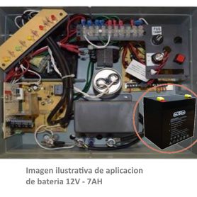 saxxon cbat45ah bateria de respaldo de 12 volts libre de mantenimiento y facil instalacion  45 ah compatible dsc cctv acceso309