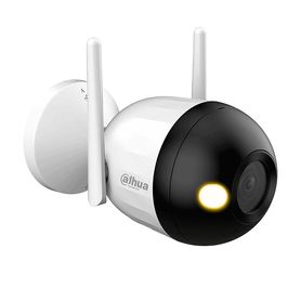 dahua f4cnled  cámara ip bullet wifi de 4 megapixeles full color microfono integrado 30 mts de luz visible ranura para microsd 