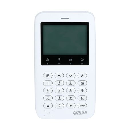 Dahua Dhiark50cr Teclado Controlador De Paneles Arc9 Y Arc2/ Indicador De Estatus De Zona Armado Y Desarmado/ Armado Y Desarmado