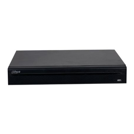 Dahua Dhinvr421616p4ks3 Nvr De 8 Mp/ 4k / 16 Canales Ip/ 16 Puertos Poe/ Rendimiento De 160 Mbps/ Smart H.265/ 2 Bahias De Disco