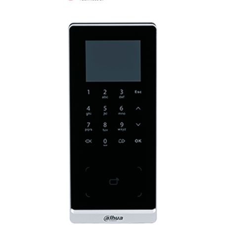 Dahua Asi2201hdw  Control De Acceso De Tarjetateclado/ Pantalla De 2.4/ Conectividad Wifi  Ethernet/  30000 Usuarios Y Tarjetas 