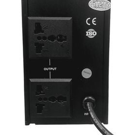 dahua dhpfm350360a   ups de 600va360w linea iteractiva entrada y salida de 110 vac 10  estabilizador de voltaje avr diseno comp