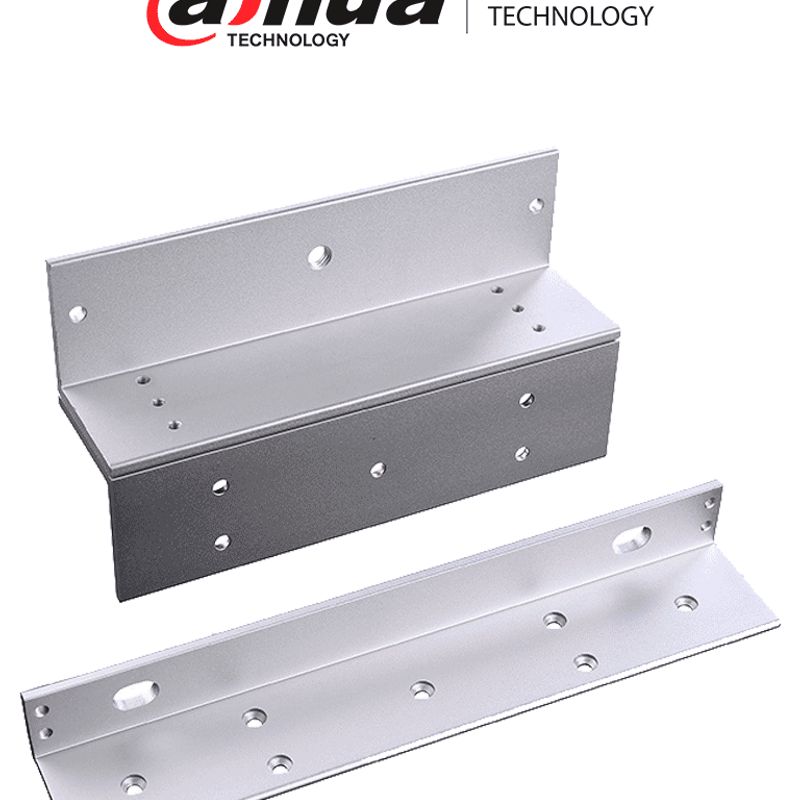 Dahua Dhiasf280zl Bracket Z L/ Soporte Para Electroimán De 280 Kg/ Aluminio