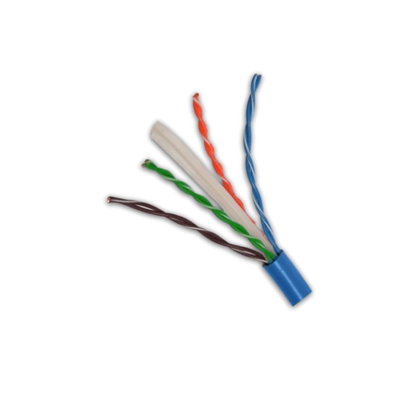 Sbe Tech Sbeutpc6blnp  Cable Utp Cat6/ Recomendada Para Instalaciones De Red Hasta 80 Mts / Cca / 305 M/ Color Azul/ 23 Awg