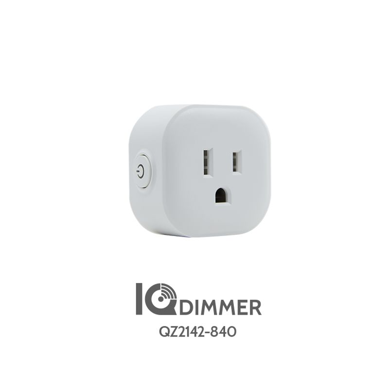 Qolsys Iqdimmer  Qz2142840 Módulo De Lámpara Atenuable Zwave Compatible Con Qolsys Qz2142840. Convierte Cualquier Lámpara En Una