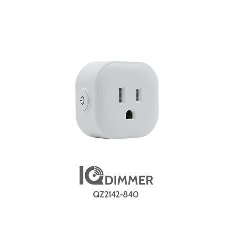 Qolsys Iqdimmer  Qz2142840 Módulo De Lámpara Atenuable Zwave Compatible Con Qolsys Qz2142840. Convierte Cualquier Lámpara En Una