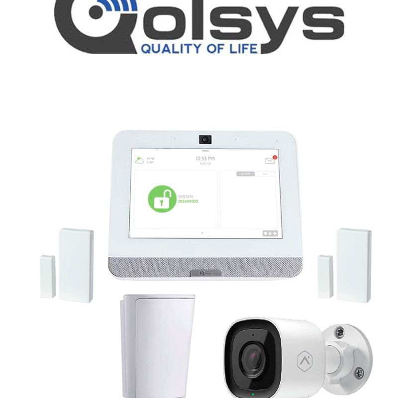 Qolsys Iq4 Video Premium  Paquete Que Contiene Sistema De Alarma Iq 4 Power G Only  Con Pantalla Táctil De 7 Power G 915 Mhz  1 