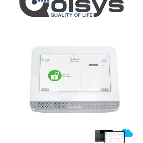 Qolsys Iq4 Hub Power Manage  Sistema De Alarma Iqpanel4 Hub Autocontenido 