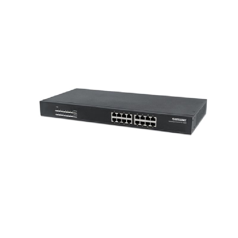 Intellinet  560993 Switch Poe De 16 Puertos Gigabit Ethernet Imbfin