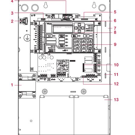 Kidde Fvs1gsp  Panel De Incendio Inteligente / Color Gris / Un Lazo De Dispositivos Inteligentes Clase A Ó Clase B / Hasta 64 Di