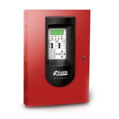 Kidde Ffx64rsp  Panel De Alarma Contra Incendio / Capacidad De 64 Puntos / 2 Nacs / Rojo / 110v / Espanol