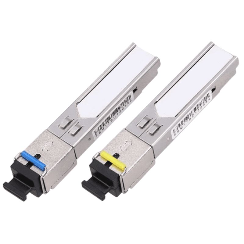 Tce  Sfpgelx1310/1550nm Sc  Par De Transceptor Fibra Óptica Sfp Monomodo / Tx1310/rx1550nm / Bidireccional / Ddm / Conector Sc S