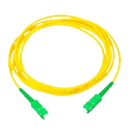 Tce   Lmnfoscasca02  Jumper Scsc Monomodo / Apc / Simplex 2 Mm / 2 Metros / Amarillo Fo