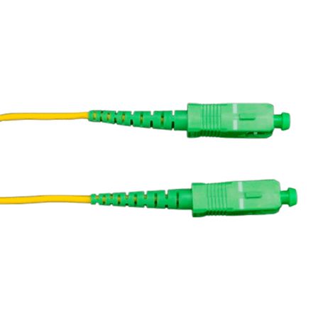 Tce   Lmnfoscasca02  Jumper Scsc Monomodo / Apc / Simplex 2 Mm / 2 Metros / Amarillo Fo