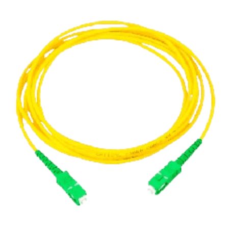 Tce  Lmnfoscasca03  Jumper Scsc Monomodo / Apc / Simplex 2 Mm / 3 Metros / Amarillo Fo