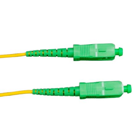 Tce  Lmnfoscasca03  Jumper Scsc Monomodo / Apc / Simplex 2 Mm / 3 Metros / Amarillo Fo