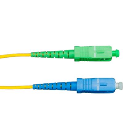 Tce   Lmnfoscusca01  Jumper Sc Upcsc Apc Monomodo / Simplex 2 Mm / 1 Metro / Amarillo Fo