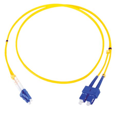 Tce   Lpfo6060b  Jumper Lcsc Monomodo / Upc / Duplex 2 Mm / 1 Metro / Amarillo Fo