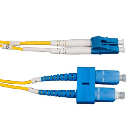 Tce   Lpfo6060b  Jumper Lcsc Monomodo / Upc / Duplex 2 Mm / 1 Metro / Amarillo Fo