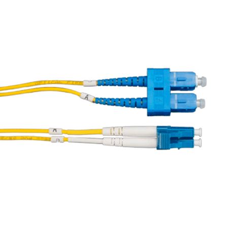 Tce   Lpfodlcuscu03  Jumper Lcsc Monomodo / Upc / Duplex 2 Mm / 3 Metro / Amarillo Fo