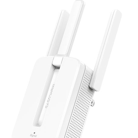 Mercusys Mw300re Repetidor De Cobertura Wifi N Con Tecnologia Mumimo Velocidad De 300 Mbps En 2.4 Ghz 3 Antenas Externas Y Botón