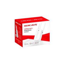 mercusys mw300re repetidor de cobertura wifi n con tecnologia mumimo velocidad de 300 mbps en 24 ghz 3 antenas externas y botón