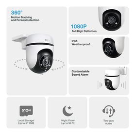 cámara ip wifi 2 megapixel  visión 360  audio doble vias  visión nocturna   notificación push  memoria micro sd  229430