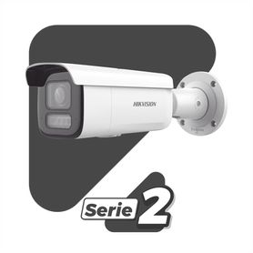 dual light  2 micrófonos integrados bala ip 8 megapixel 4k  lente mot 28 a 12 mm  60 mts luz blanca  60 mts ir  acusense  exter