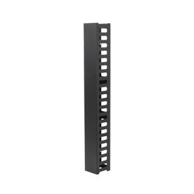 organizador de cable vertical de 21 unidades rack sencillo compatible con racks serie eirl y eiqr230515