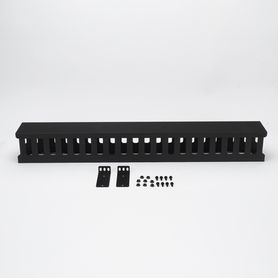 organizador de cable vertical de 21 unidades rack sencillo compatible con racks serie eirl y eiqr230515